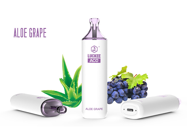 luckee ace vape aloe grape