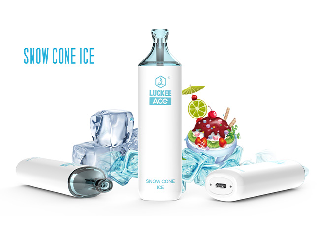 luckee ace vape snow cone ice