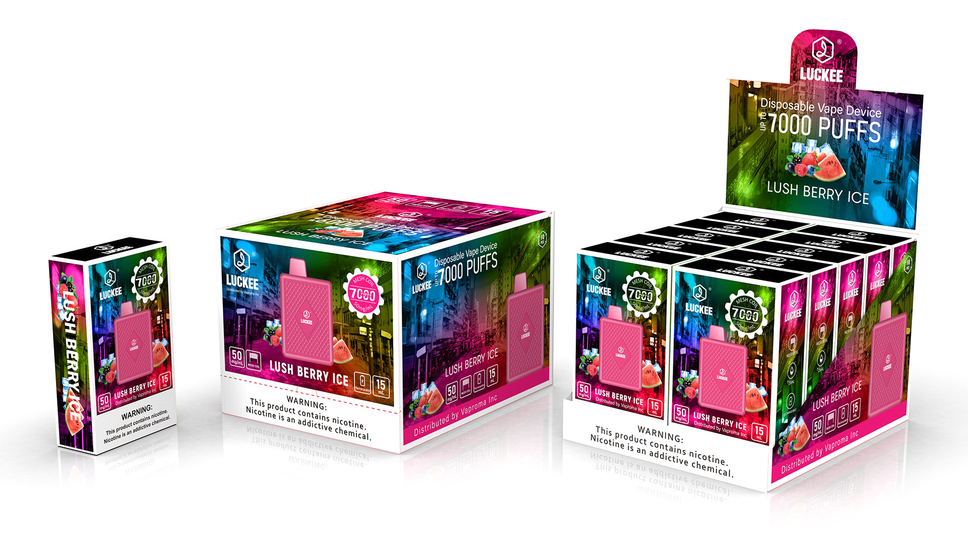 BOX VAPE LUSH BERRY ICE