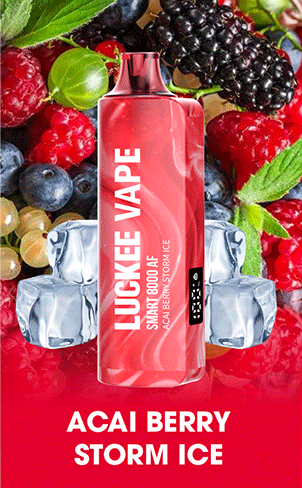 luckee smart 8000AF acai berry storm ice